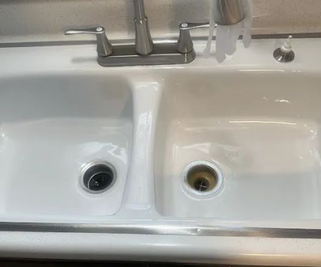 Reglazing bath