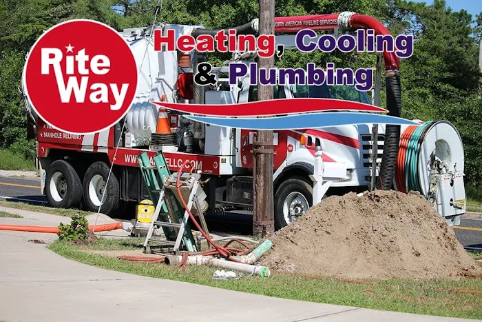 Rite Way Plumbing Heating A/C Drain Cleaning Picture 7