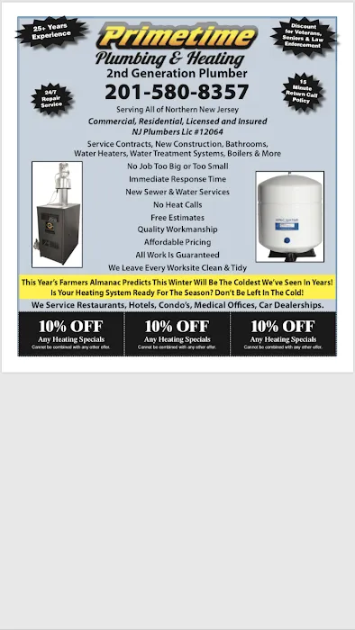 Primetime Plumbing and Heating LLC Picture 3
