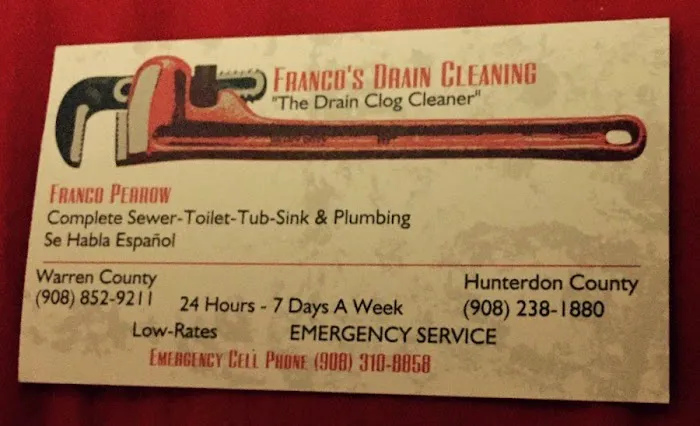 Franco's Complete Drain Cleaning Picture 1