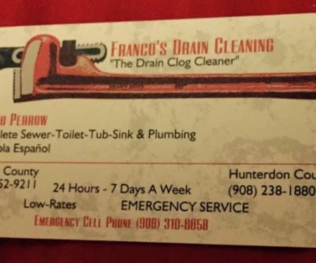Franco's Complete Drain Cleaning