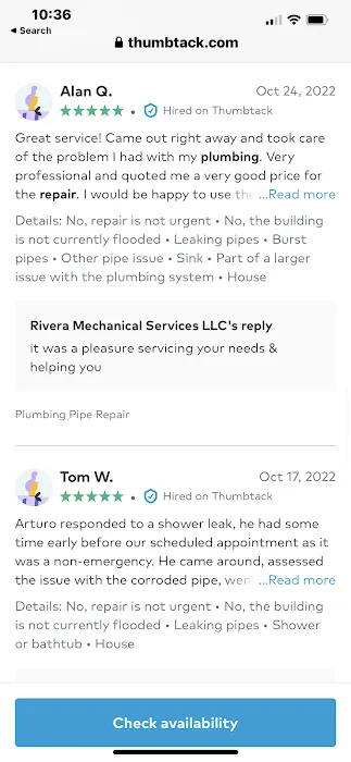 Rivera Mechanical Services LLC Picture 10