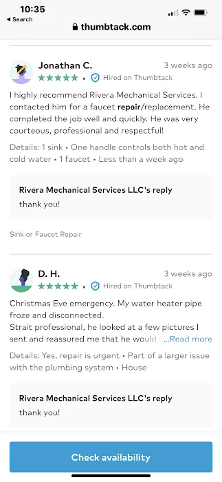 Rivera Mechanical Services LLC Picture 7
