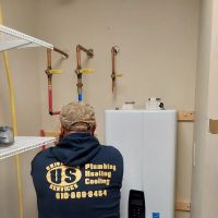 Universal Services Plumbing Heating Cooling ico