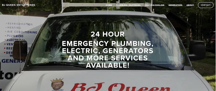 BJ QUEEN ENTERPRISES Plumbing, Septic Systems, Electrical, Refrigeration, Generators and more Picture 2