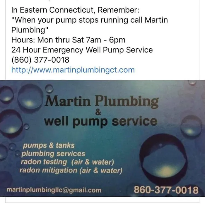 Martin Plumbing And Well Pump Service Picture 8
