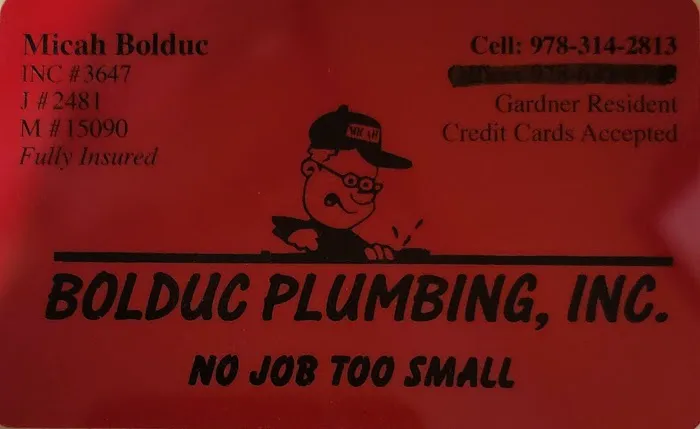 Bolduc Plumbing Inc mpl#15090 Picture 1