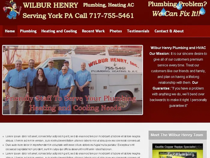 Wilbur Henry Plumbing, Heating & AC Picture 7
