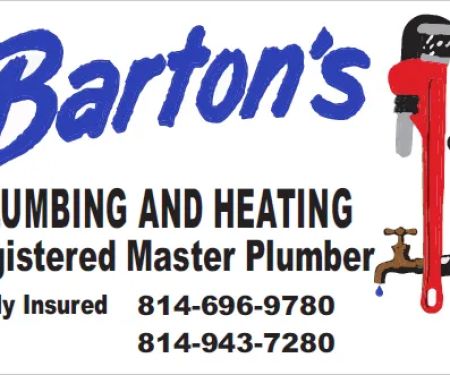 Barton's Plumbing & Heating