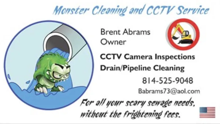 Monster Pipe Cleaning & CCTV Inspection Service Picture 2