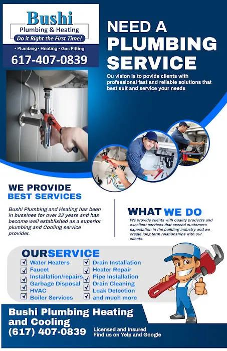 Bushi Plumbing Heating & Cooling Picture 1