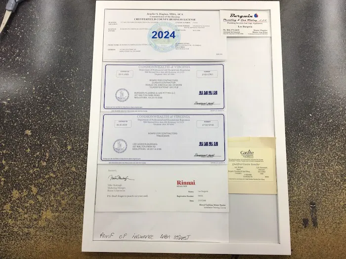 Burgwin Plumbing & Gas Fitting Picture 2