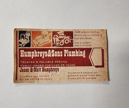 Humphreys & Sons Plumbing