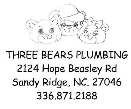 Three Bears Plumbing