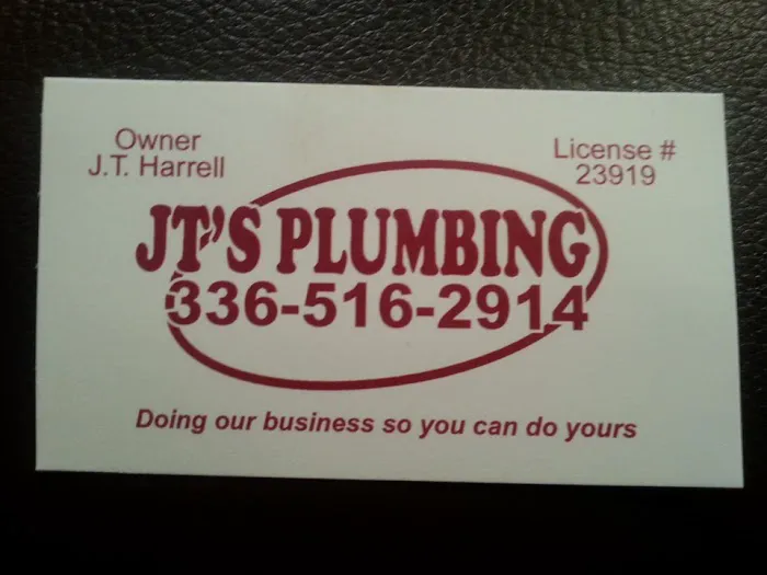 J.T.'s Plumbing Picture 1