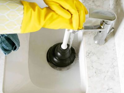 How to Unclog a Drain Using a Plunger