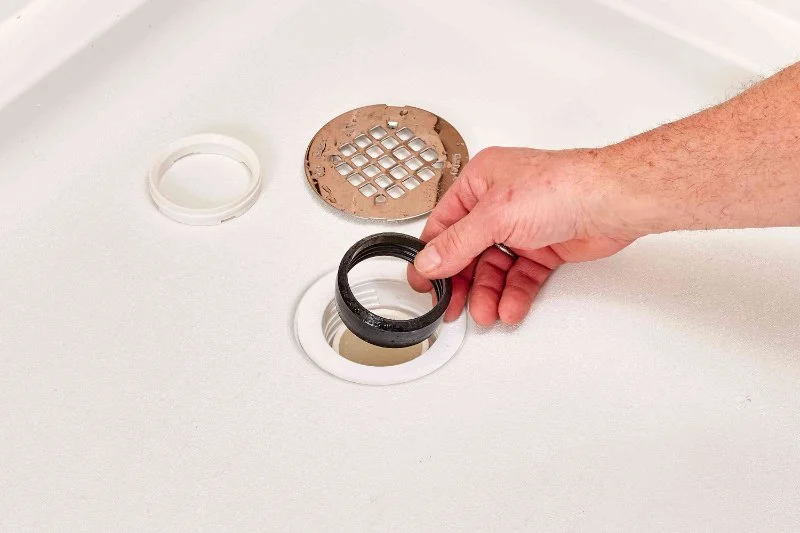 How to Replace a Shower Drain Gasket