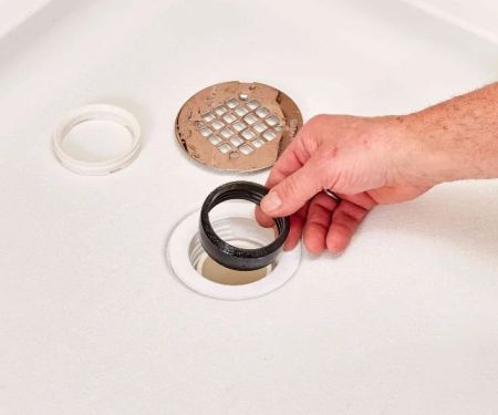 How to Replace a Shower Drain Gasket