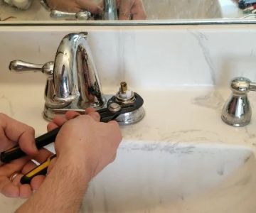 How to Fix a Leaking Bathroom Faucet Spout