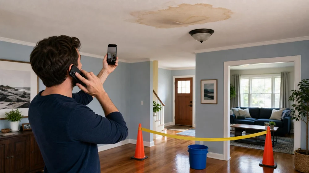 Ceiling Water Stain: Triage It Before the Plumber Arrives