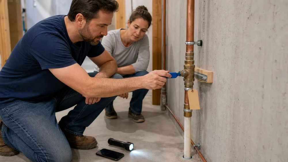 How to Find and Test Your Home's Main Water Shutoff