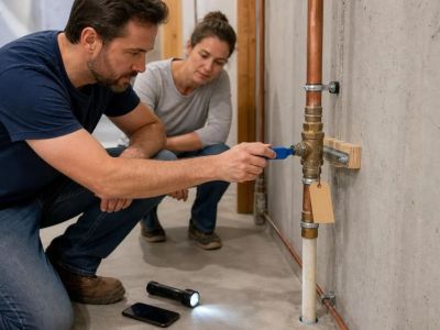 How to Find and Test Your Home's Main Water Shutoff