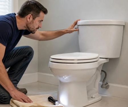 Toilet Tank Sweating: Condensation or a Plumbing Leak?