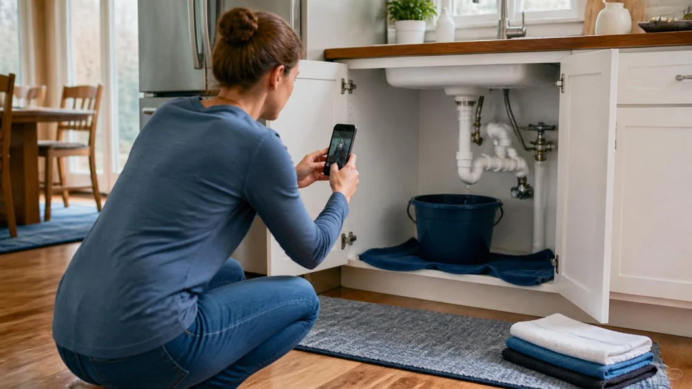 Emergency Plumber Call: Prepare Access and Evidence