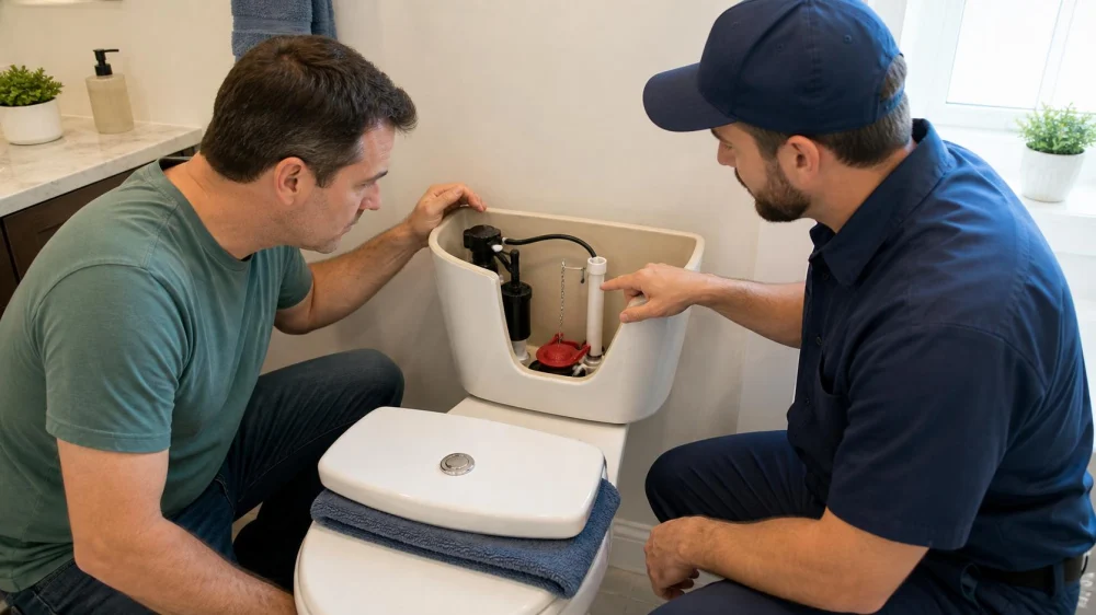 Toilet Keeps Running: Trace the Sound Before Replacing Parts