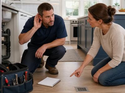 Gurgling Drains: Map the Pattern Before Calling a Plumber