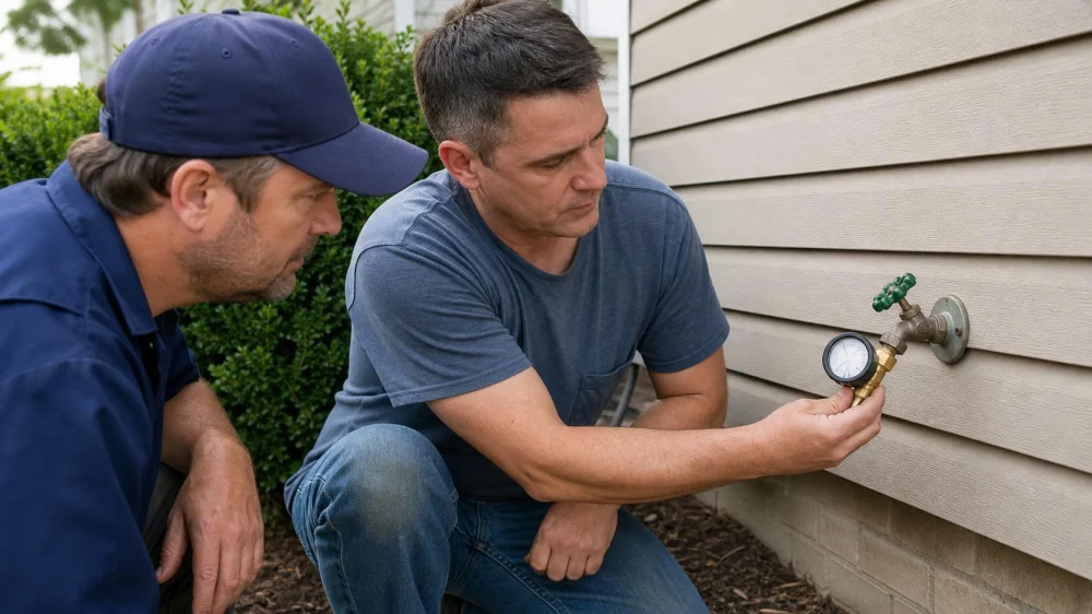 High Home Water Pressure: Measure Before You Adjust