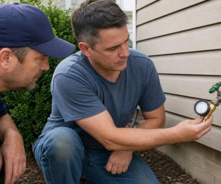 High Home Water Pressure: Measure Before You Adjust