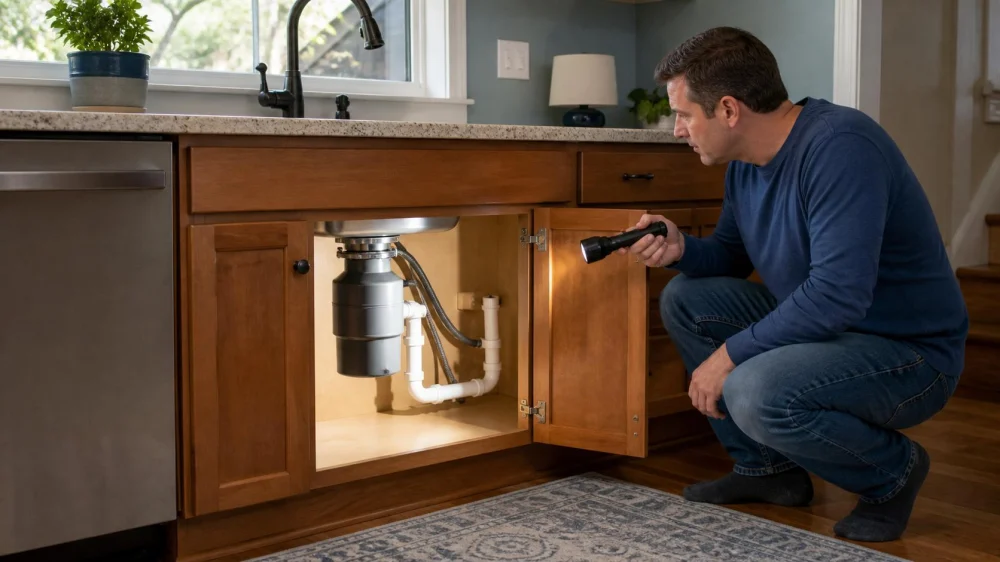 Garbage Disposal Hums but Won’t Spin: Cut Power First