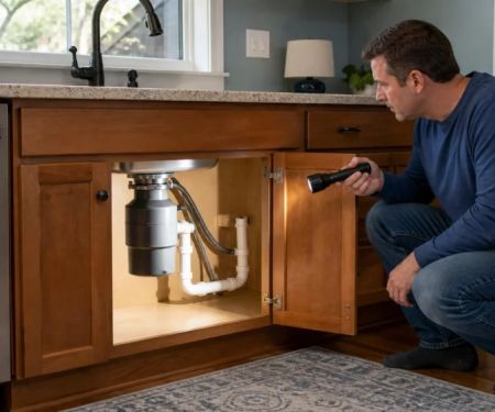Garbage Disposal Hums but Won’t Spin: Cut Power First