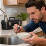 Low Water Pressure at One Faucet: Safe Checks First