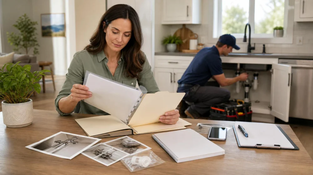 Plumbing Warranty Records: Save Invoices, Parts, and Photos