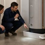 Water Heater Drain Pan: Inspect the Pan and Drain Line