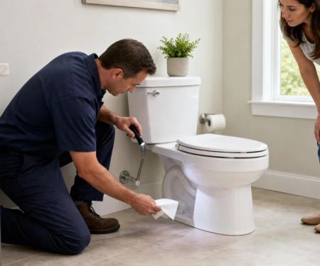 Water Around the Toilet Base: Trace the Source Safely