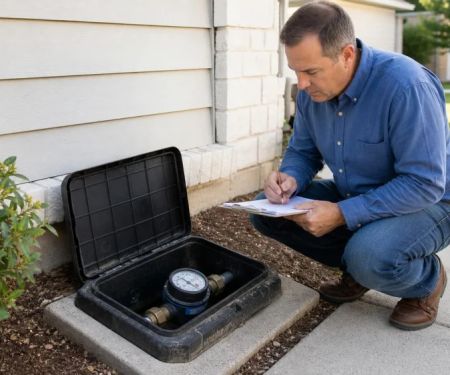 Water Meter Moving With Everything Off: A Leak Check