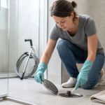 Slow Shower Drain: Clear Debris Before Using Chemicals