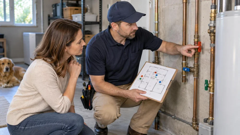 Plumbing Shutoff Map: Label Controls Before an Emergency