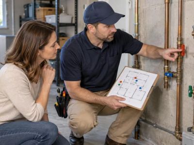Plumbing Shutoff Map: Label Controls Before an Emergency