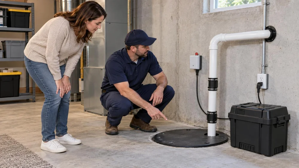 Sump Pump Test: Power, Float, Discharge, and Backup