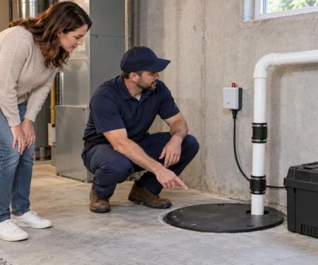Sump Pump Test: Power, Float, Discharge, and Backup