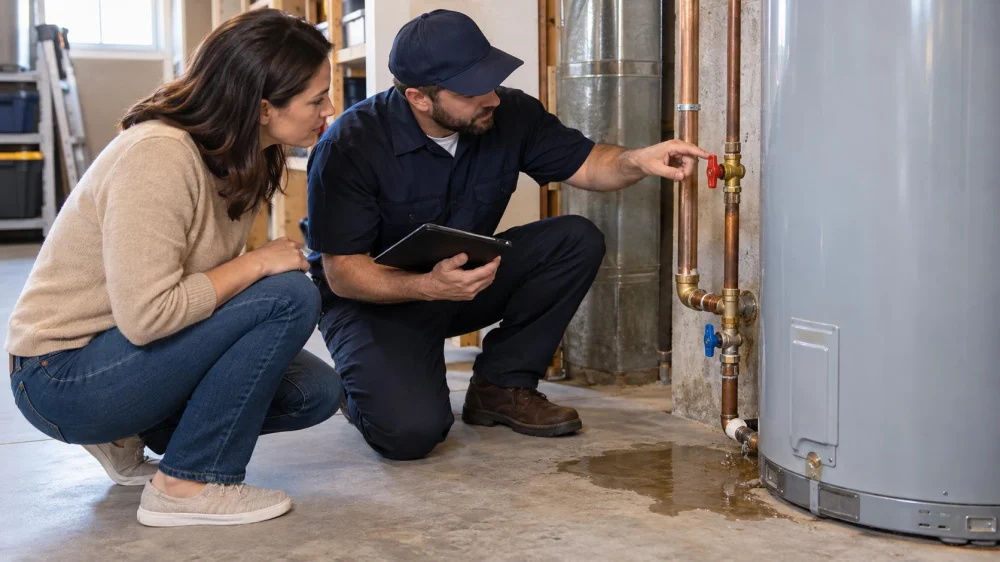Water Heater Isolation Valve: Access, Label, and Leaks