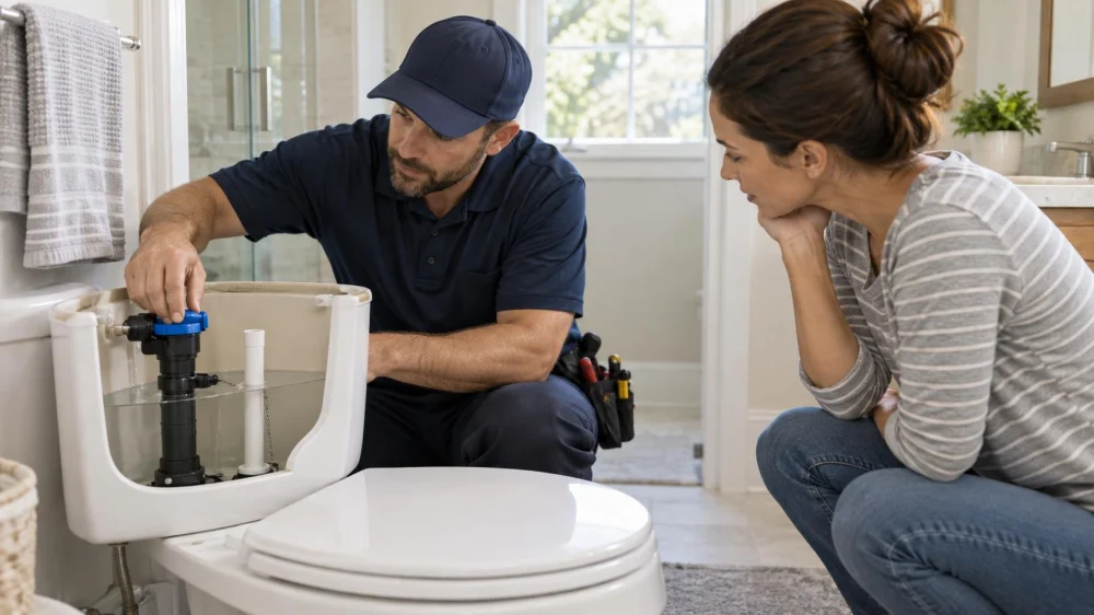 Toilet Fill Valve Check: Noise, Water Level, and Service