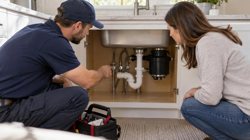 Under-Sink Leak Check: Joints, Cabinet, and Shutoff