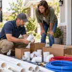 Plumbing Material Delivery Check: Product, Quantity, and Cover