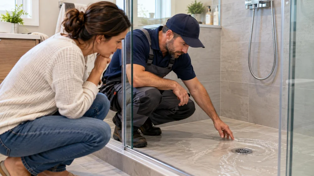 Shower Drain Slow Flow: Hair, Trap, and Safe Next Steps