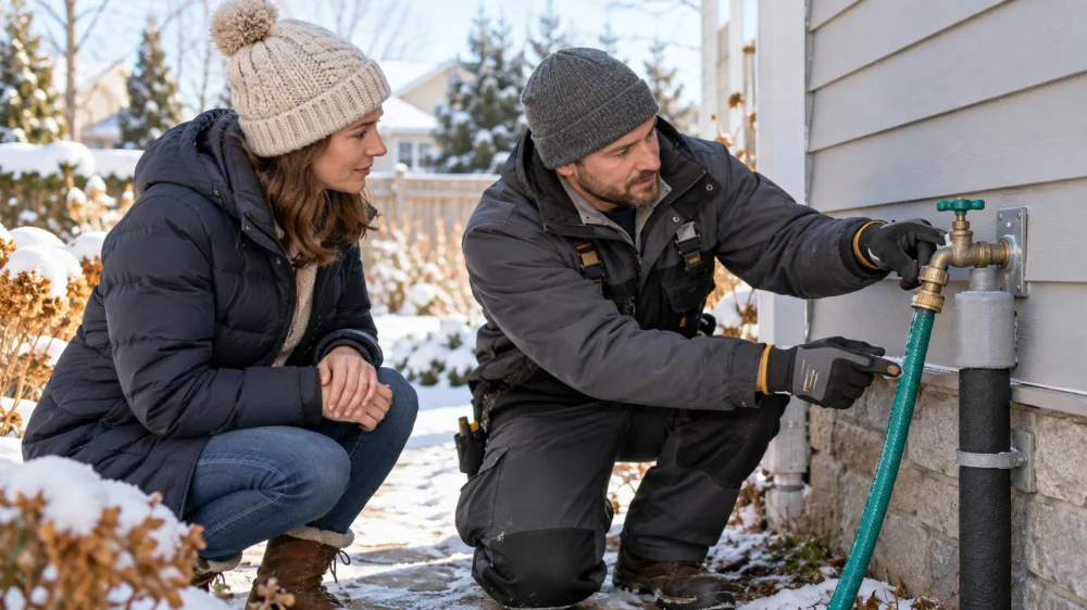 Outdoor Tap Winter Check: Hose, Valve, and Drainage